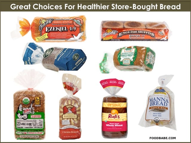 Where can you find a list of gluten-free breads?