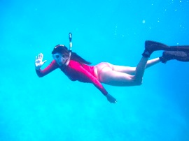 Free Diving Happy