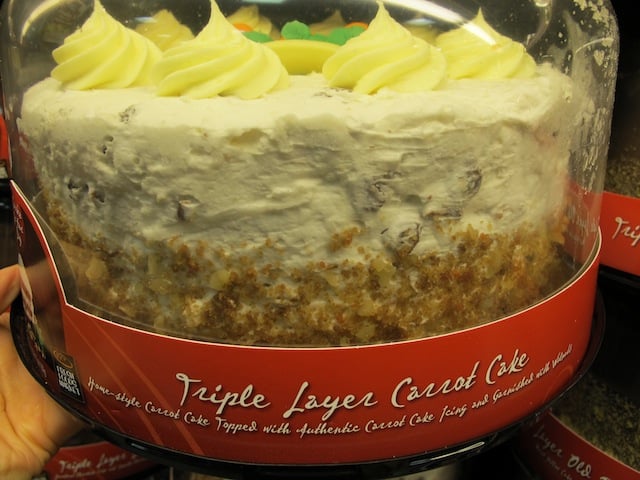 triple layer carrot cake