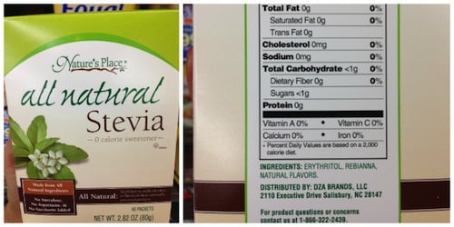 All Natural Stevia