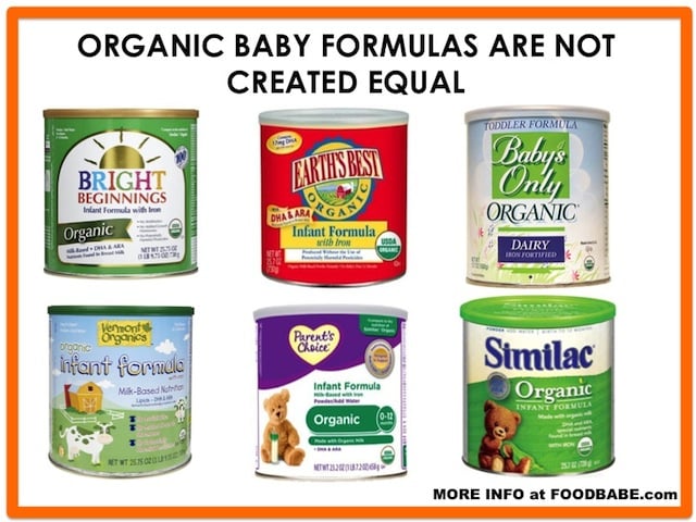 Organic Infant Formula