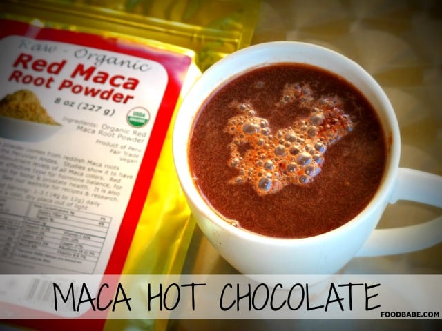 Maca Hot Chocolate