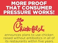 We Did It Again! Chick-fil-A To Go Antibiotic Free