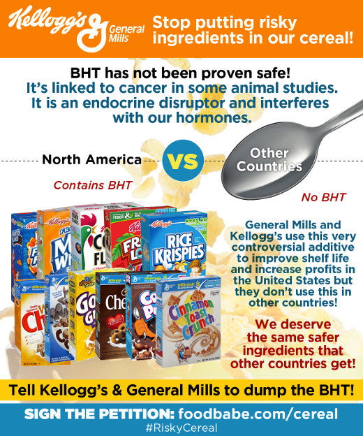 Kellogg S And General Mills Stop Putting Risky Ingredients In Our Cereal
