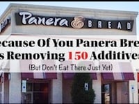 Because Of You, Panera Bread is Removing 150 Additives (But Don’t Eat There Just Yet).