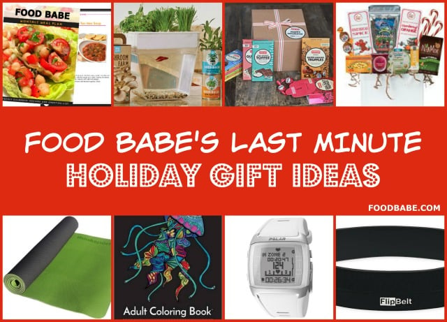 FOOD BABE LAST MINUTE HOLIDAY GIFT IDEAS