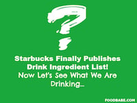 Starbucks Finally Publishes Drink Ingredient List… Here Are The Worst Ones!