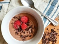 Five-Minute Healthy Chocolate Mousse