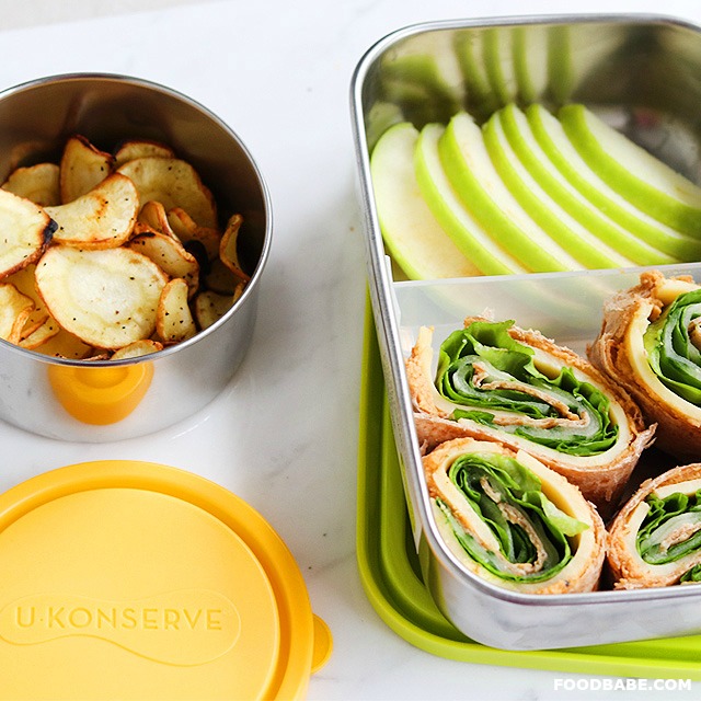 Simple lunch for today! Silicone muffin cups make cleanup so easy 😋 :  r/Bento