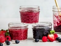 Homemade Fruit Jam (4 Flavors!) Without Corn Syrup and Refined Sugar