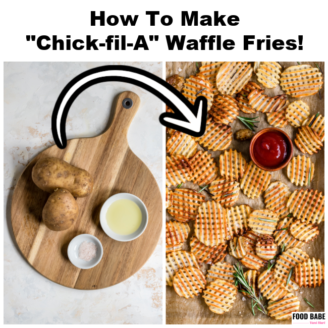 Homemade Chick-Fil-A Waffle Fries in the Air Fryer