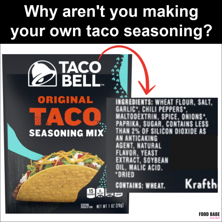 Taco Bell Taco Seasoning Mix Recipe