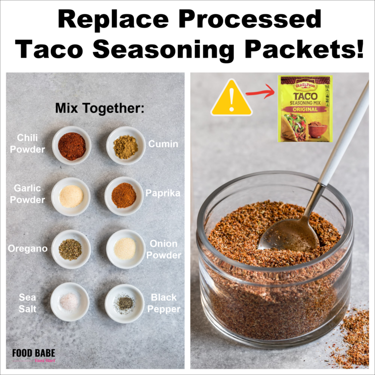 Homemade Taco Seasoning Recipe (Replace Packets Full Of Processed  Ingredients!)