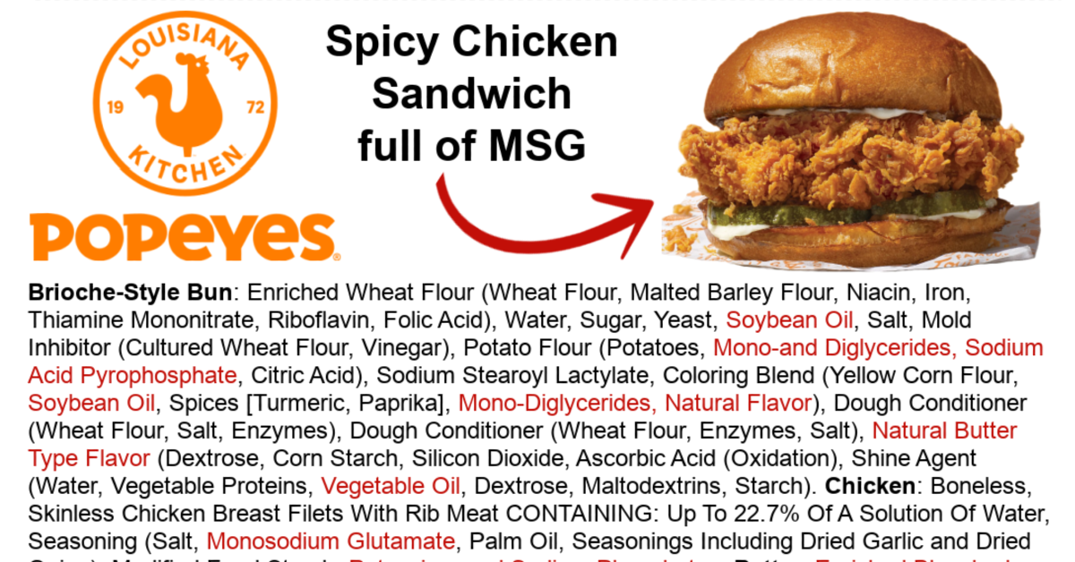Popeyes Chicken Sandwich Calories: A Full Breakdown