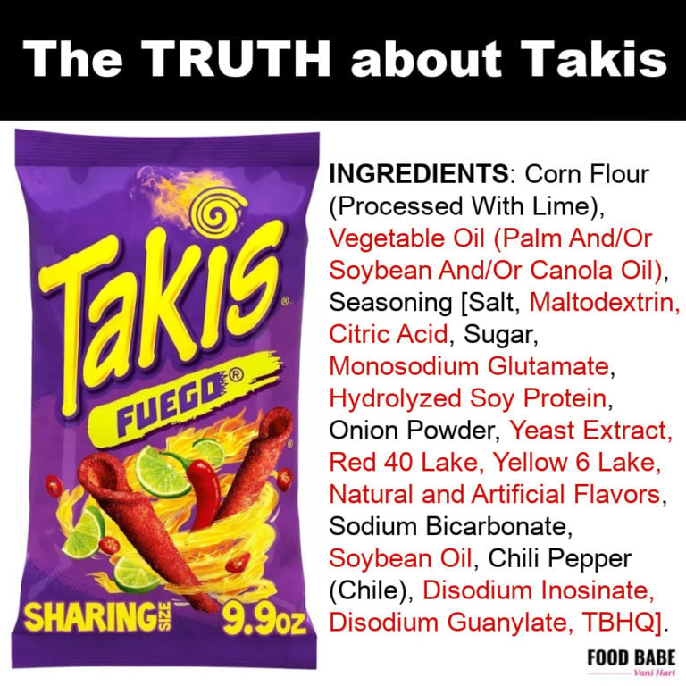 See Takis Ingredients – Every parent needs to know the truth